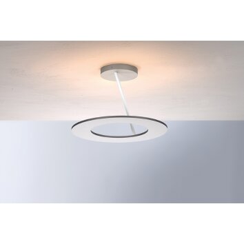 Bopp-Leuchten STELLA Ceiling Light LED aluminium, silver, white, 4-light sources