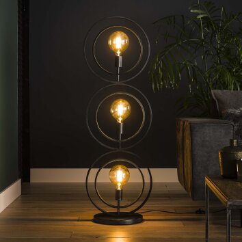 Mirandola  Floor Lamp grey, 3-light sources