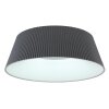 Globo CROTONE Ceiling Light anthracite, 1-light source, Remote control