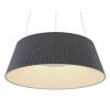 Globo CROTONE Pendant Light LED anthracite, 1-light source, Remote control