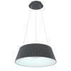 Globo CROTONE Pendant Light LED anthracite, 1-light source, Remote control