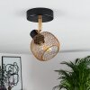 Pipisu Ceiling Light gold, brass, black, 1-light source