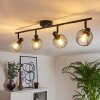 Pipisu Ceiling Light black, 4-light sources