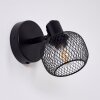 Pipisu Wall Light black, 1-light source