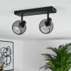 Pipisu Ceiling Light black, 2-light sources
