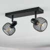 Pipisu Ceiling Light black, 2-light sources