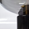 Maoro Table lamp grey, brass, black, 1-light source