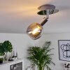 Stranderod Ceiling Light chrome, 1-light source