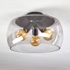Palibatz Ceiling Light anthracite, 3-light sources