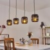 Mongolei Pendant Light black, 4-light sources