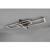 Trio Salinas Ceiling Light LED black, 1-light source