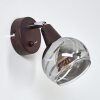 Warga Wall Light LED bronze, 1-light source