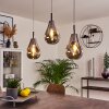 Domma Pendant Light chrome, 3-light sources