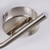 Warga Ceiling Light LED matt nickel, 3-light sources