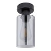 Globo HADERA Ceiling Light black, 1-light source