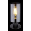 Globo HADERA Table lamp black, 1-light source