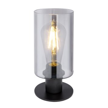 Globo HADERA Table lamp black, 1-light source