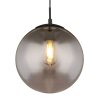 Globo BLAMA Pendant Light black, 1-light source