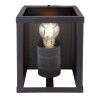 Globo HAGAR Wall Light black, 1-light source