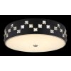 Globo ABELIA Ceiling Light LED black, 1-light source