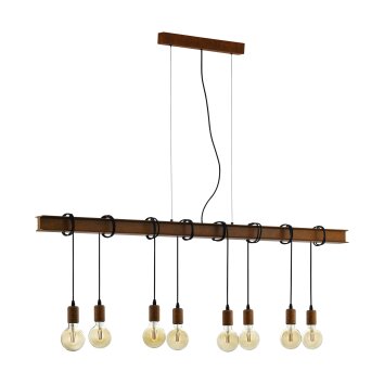 Eglo TOWNSHEND Pendant Light Antique, brown, 8-light sources