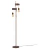 Eglo TOWNSHEND Floor Lamp Antique, brown, black, 2-light sources