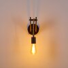 Aarhus Wall Light Dark wood, black, 1-light source
