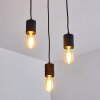 Ajaccio Pendant Light black, 3-light sources