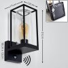 Palanga Outdoor Wall Light black, 1-light source, Motion sensor