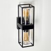 Palanga Outdoor Wall Light black, 2-light sources