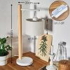 Geelong Table lamp Light wood, white, 1-light source