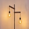 Aarhus Floor Lamp Dark wood, black, 2-light sources