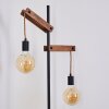 Aarhus Floor Lamp Dark wood, black, 2-light sources