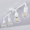 Baripada Ceiling Light white, 4-light sources