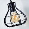 Gainesville Wall Light Light wood, black, 1-light source