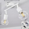 Baripada Ceiling Light white, 2-light sources