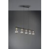 Reality Vannes Pendant Light black, 5-light sources