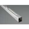 Reality Paros Pendant Light LED brushed aluminium, 3-light sources