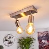 Tulla Ceiling Light matt nickel, 2-light sources