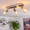 Tulla Ceiling Light matt nickel, 3-light sources