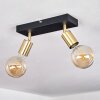 Tulia Ceiling Light black, 2-light sources