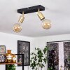 Tulia Ceiling Light black, 2-light sources
