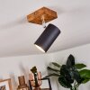 Zuoz Ceiling Light Light wood, 1-light source
