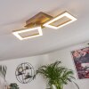 Batuna Ceiling Light LED matt nickel, 1-light source