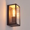 Hakkas Outdoor Wall Light black, 1-light source