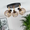 Pipisu Ceiling Light gold, brass, black, 3-light sources