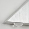 Tapurai Wall Light LED silver, 1-light source