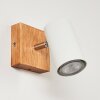 Zuoz Ceiling Light Light wood, 1-light source