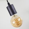 Hautahi Pendant Light Light wood, black, 4-light sources
