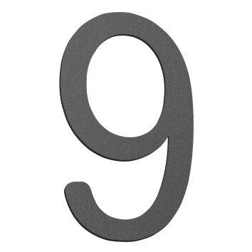 CMD house number anthracite